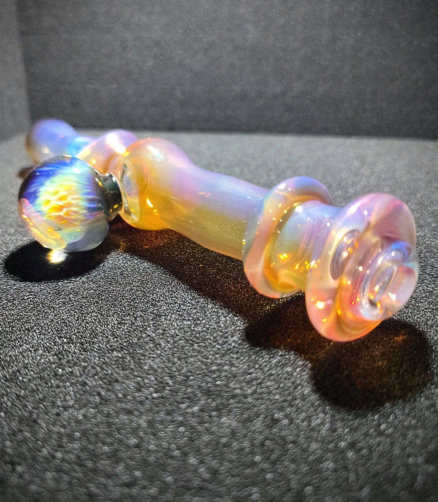 Blind Bear & Sugarshack glass fumed steamroller