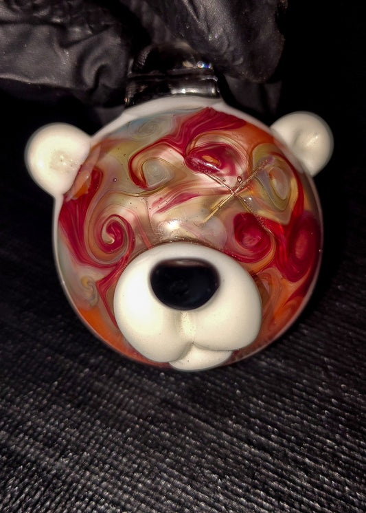 Pinwheel Bear Pendant - Large