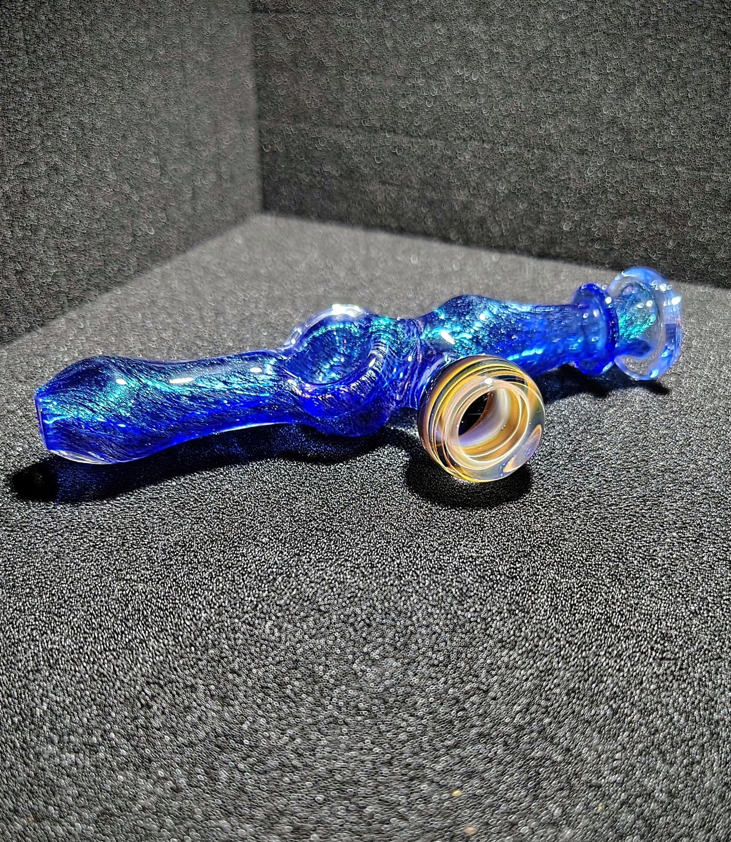 Blue Dichro Steam Roller