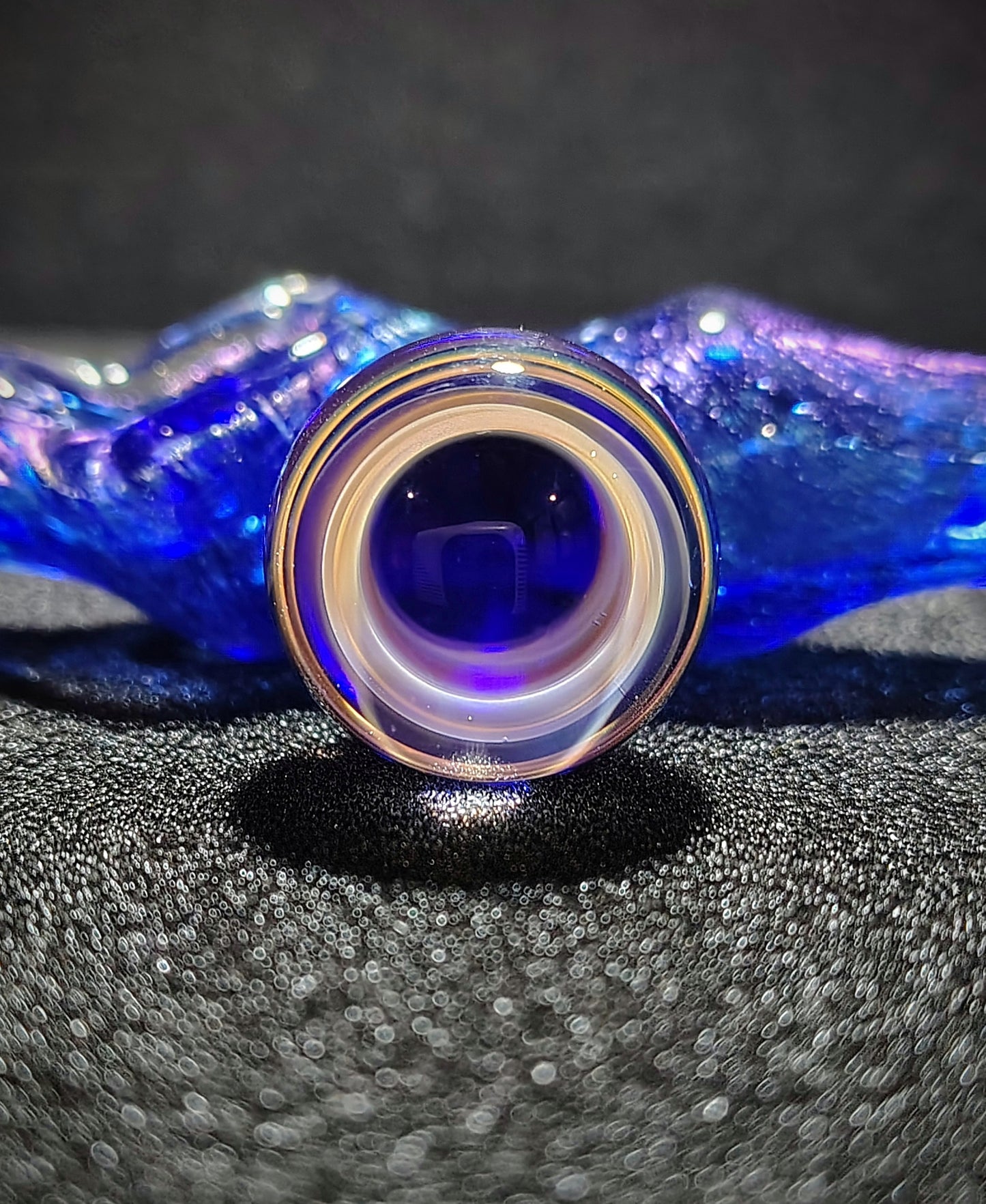 Blue Dichro Steam Roller