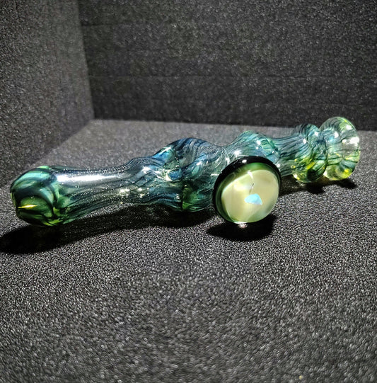 Green and Yellow Blind Bear Steam Roller
