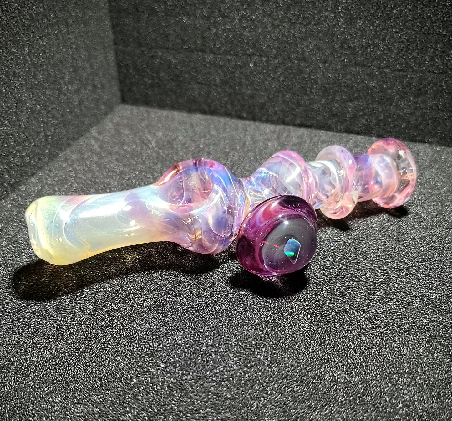 Silver & Gold Fumed Steam Roller