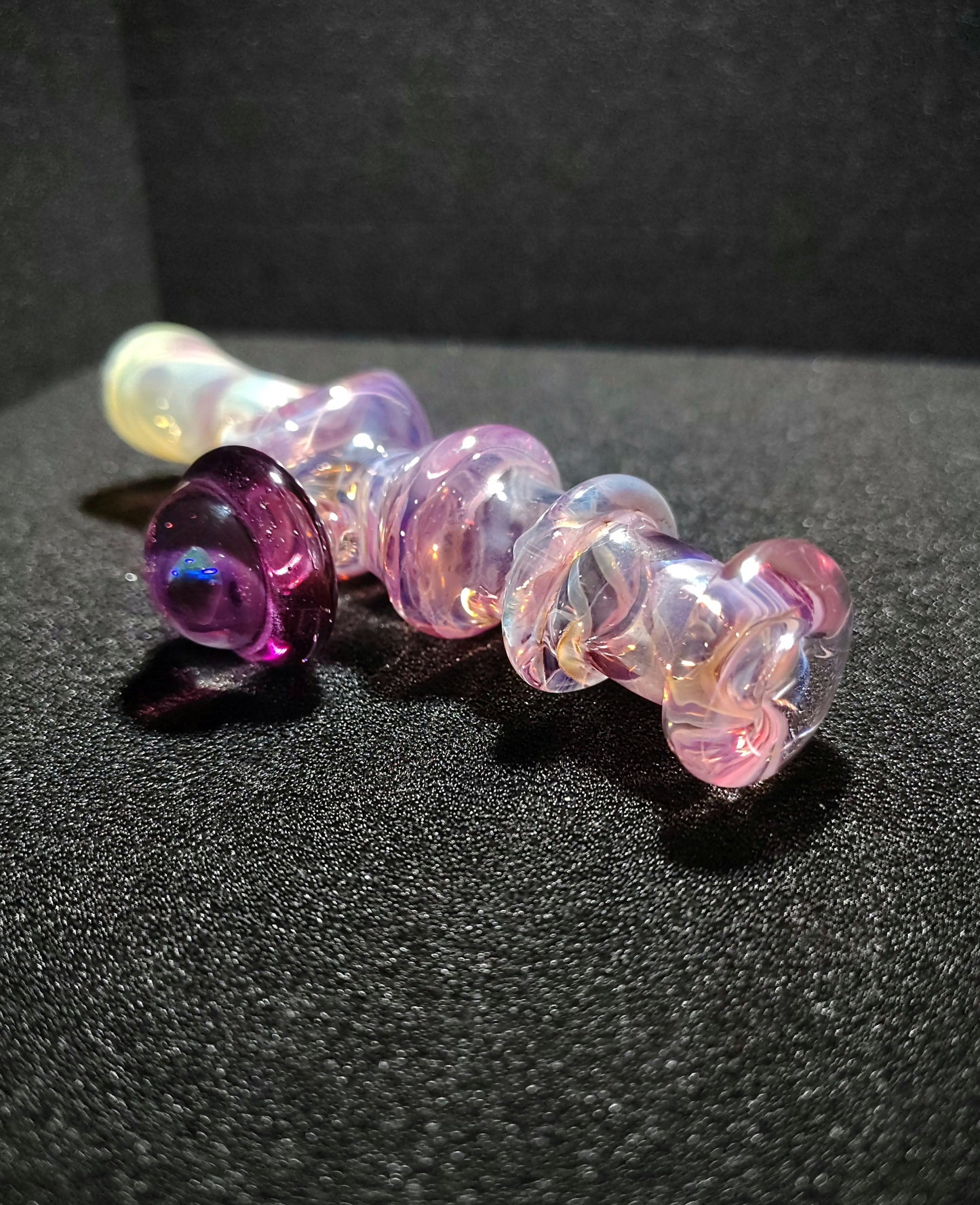 Silver & Gold Fumed Steam Roller