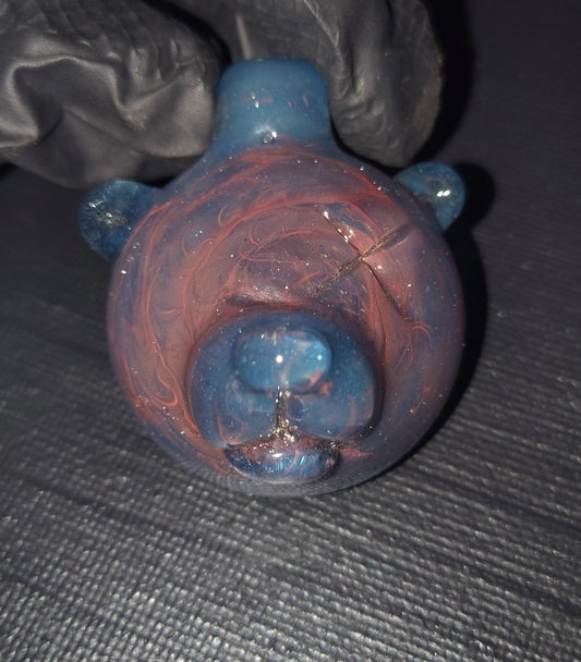 Pink & Blue Bear Pendant - Small